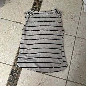 Striped tank top blouse